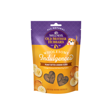 Old Mother Hubbard Indulgences Peanut Butter & Banana Flavor Natural Dog Treats