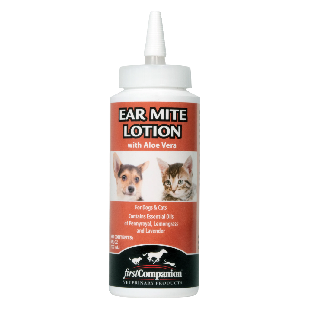 First Companion Ear Mite Lotion for Dogs and Cats