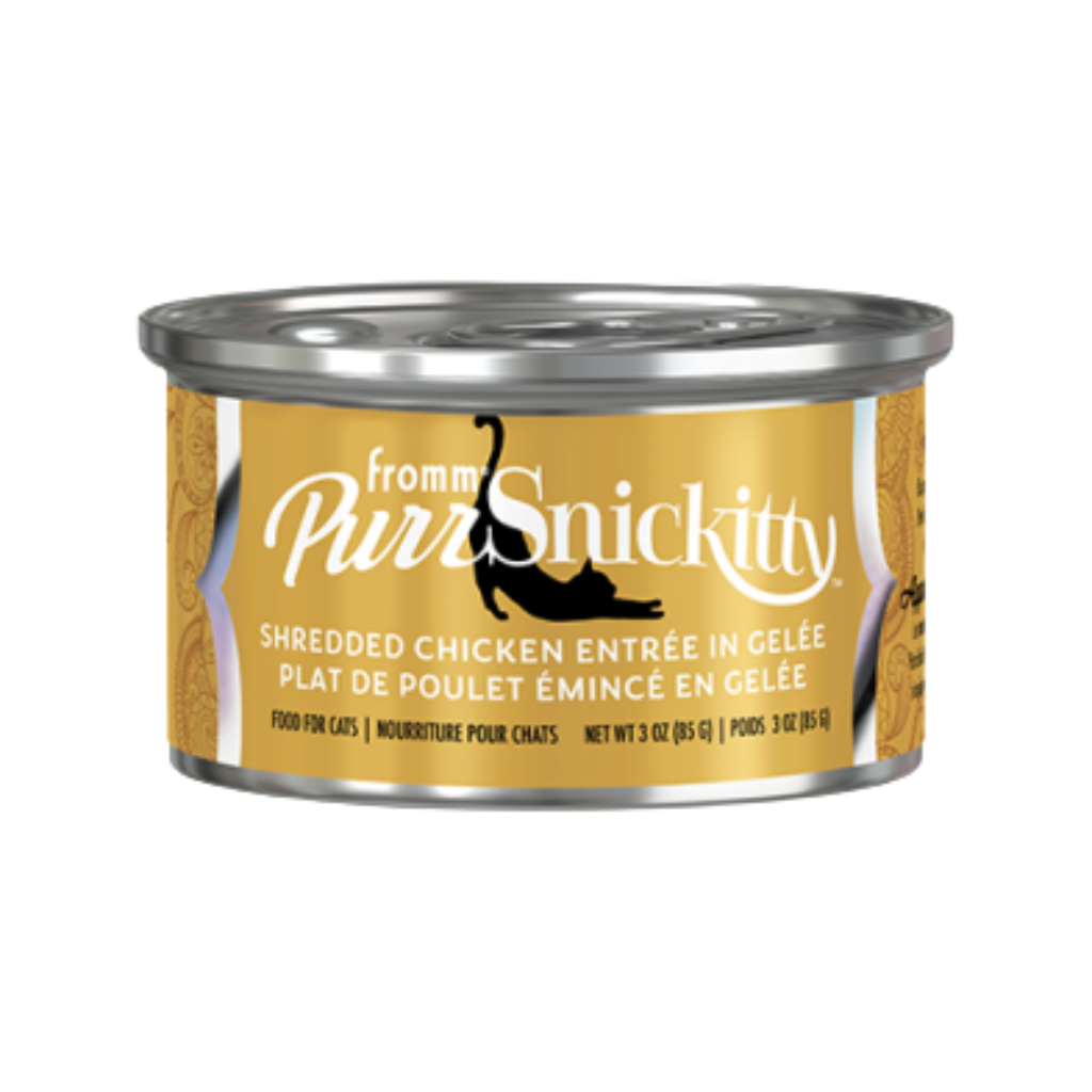 Fromm PurrSnickitty Shredded Chicken Entrée in Gelée Wet Cat Food