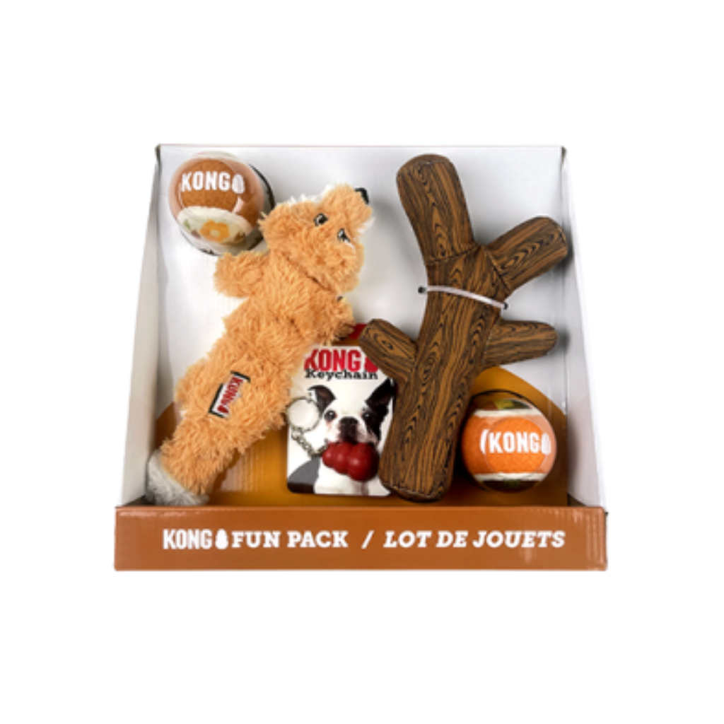 KONG Fun Pack Medium Dog Toys (5 Pack)