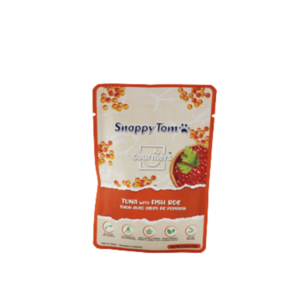 Snappy Tom Gourmers Tuna with Fish Roe Wet Cat Food