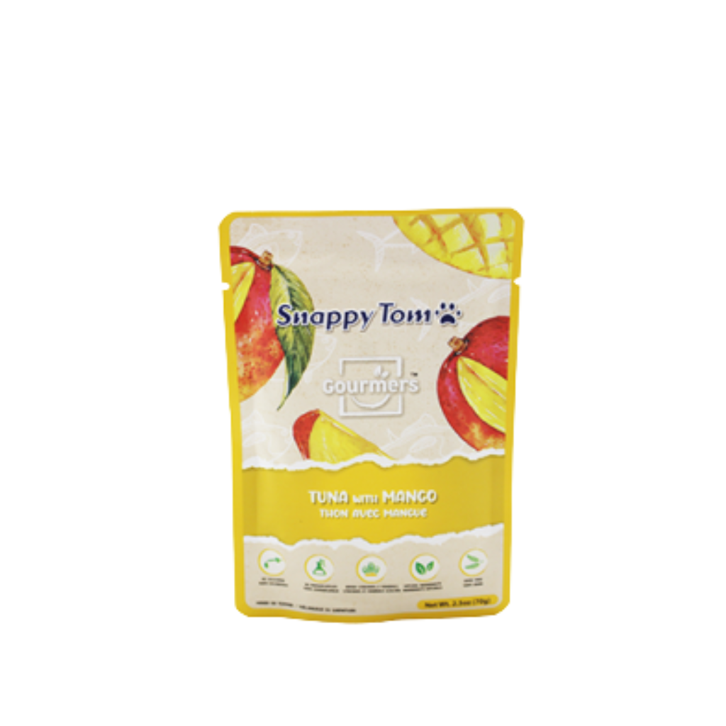 Snappy Tom Gourmers Tuna with Mango Wet Cat Food