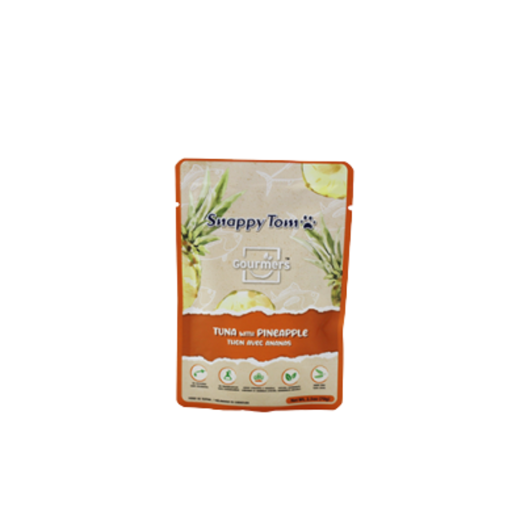 Snappy Tom Gourmers Tuna with Pineapple Wet Cat Food