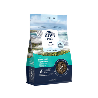 ZIWI Peak Steam Dried Wild South Pacific Fish Recipe for Cats