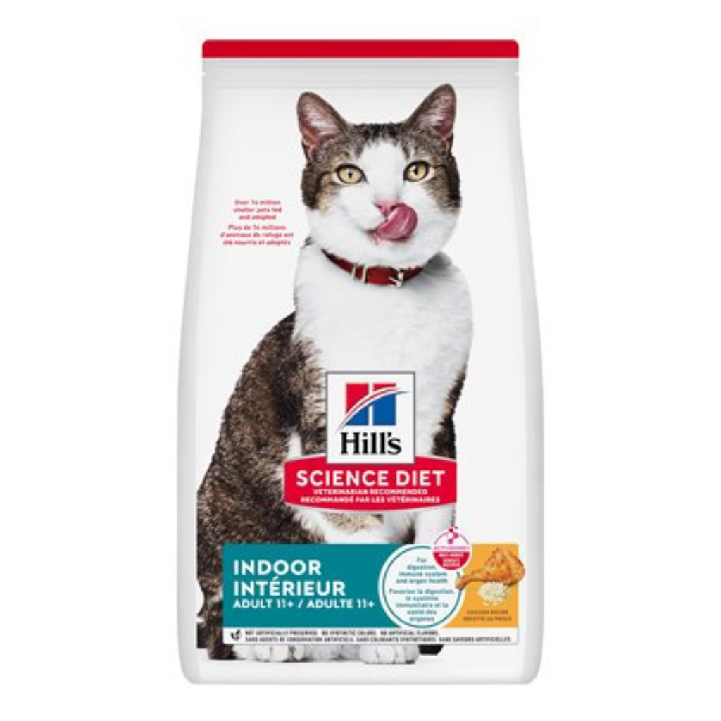 Hill's Science Diet Senior 11+ Indoor Chicken Cat Food