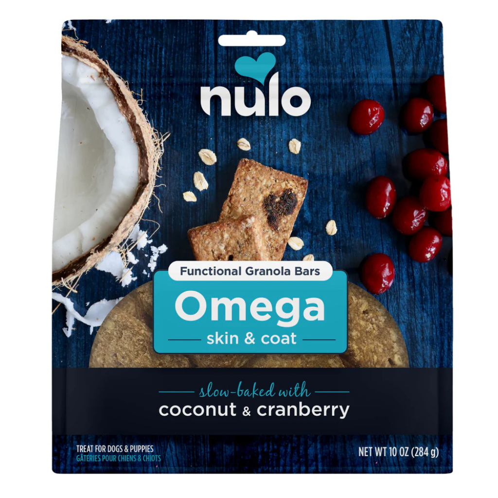 Nulo Omega Skin & Coat Functional Granola Bars For Dogs