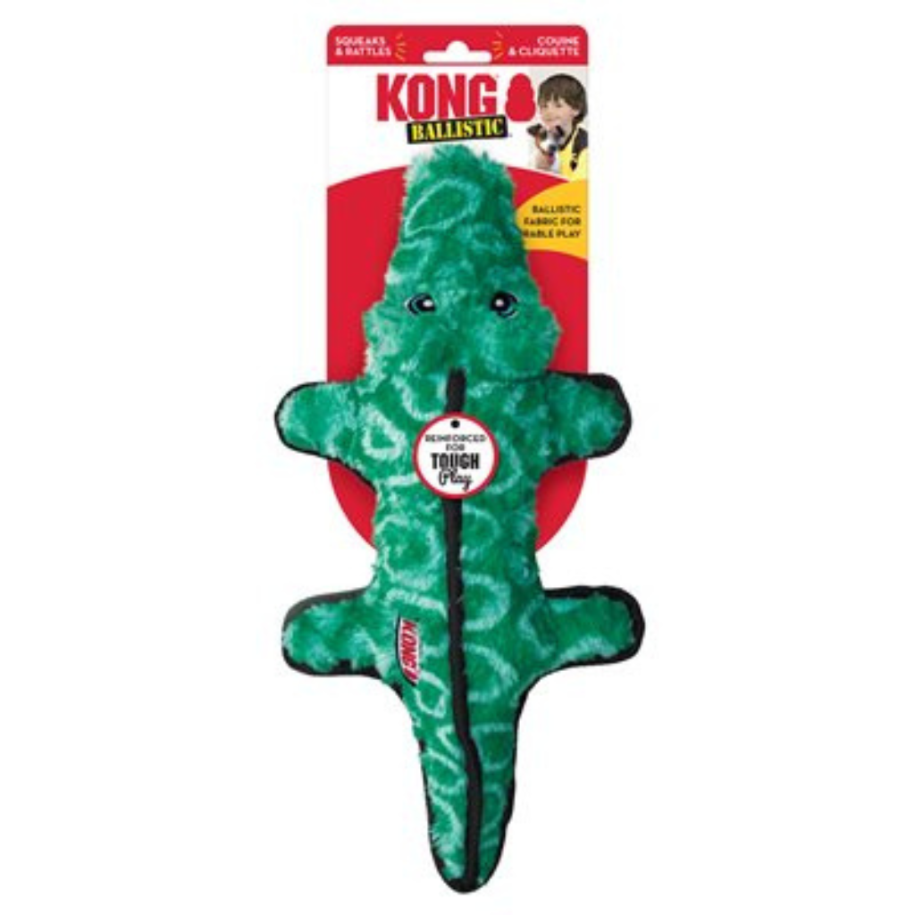 KONG Ballistic Alligator Medium / Large Dog Toy