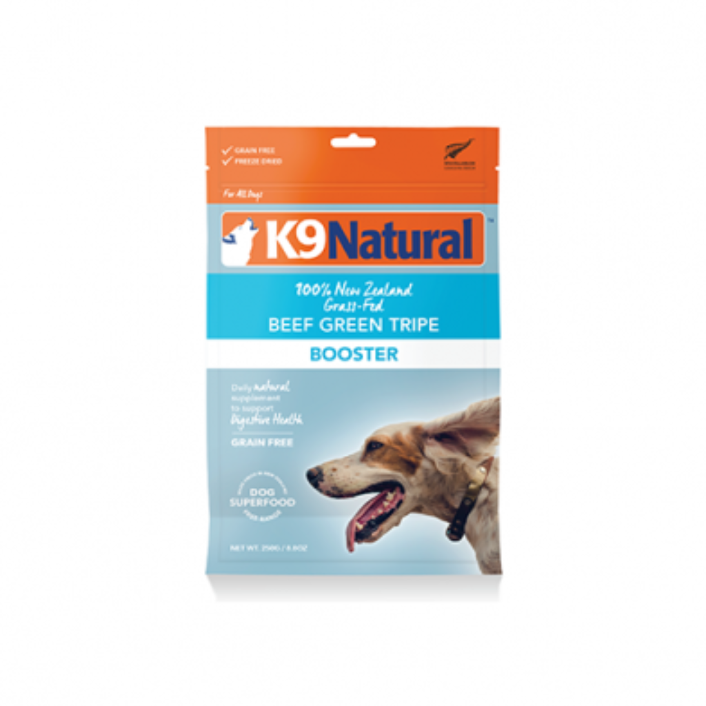 K9 Natural Beef Green Tripe Booster Freeze-Dried Dog Food