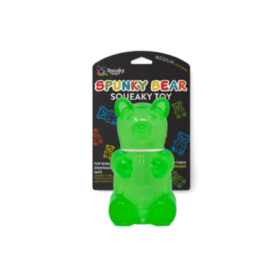 Spunky Pup Gummy Bears Squeaky Toy Assorted Colors Medium Dog Toy