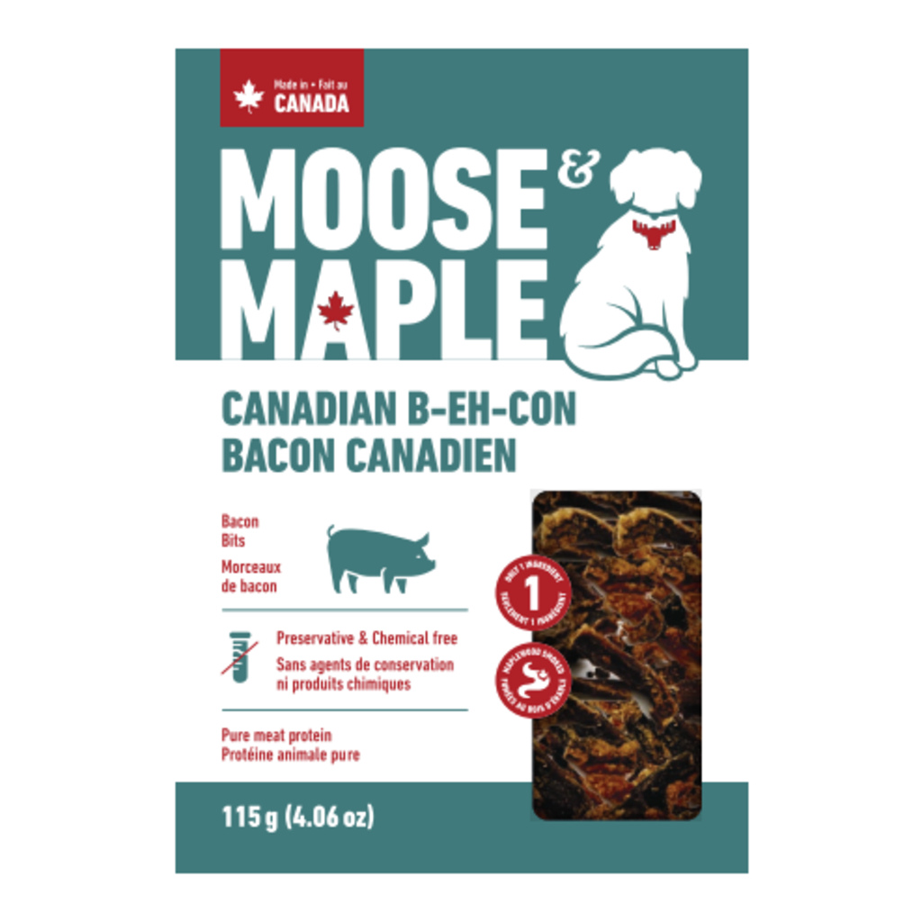 Moose & Maple Canadian B-eh-con - Bacon Bits Dog Treats