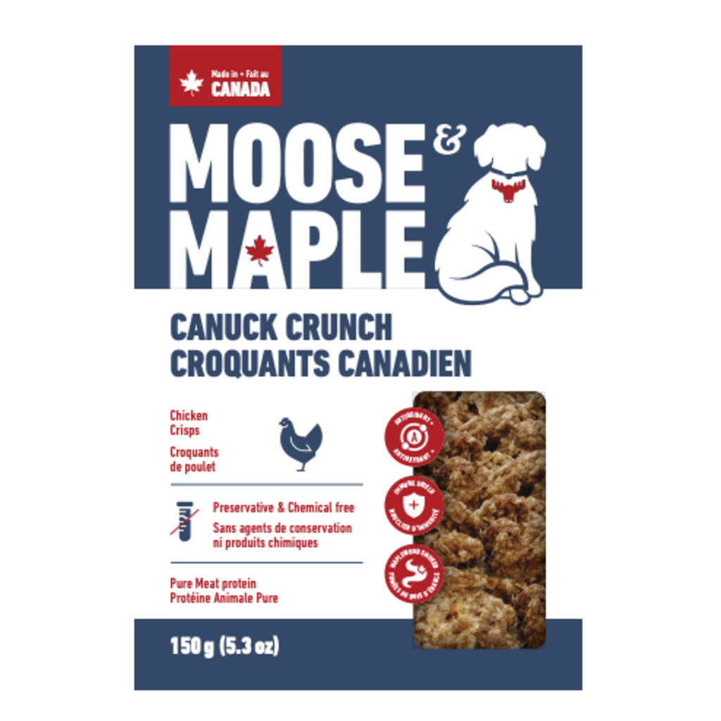 Moose & Maple Canuck Crunch - Chicken Crisps Dog Treats