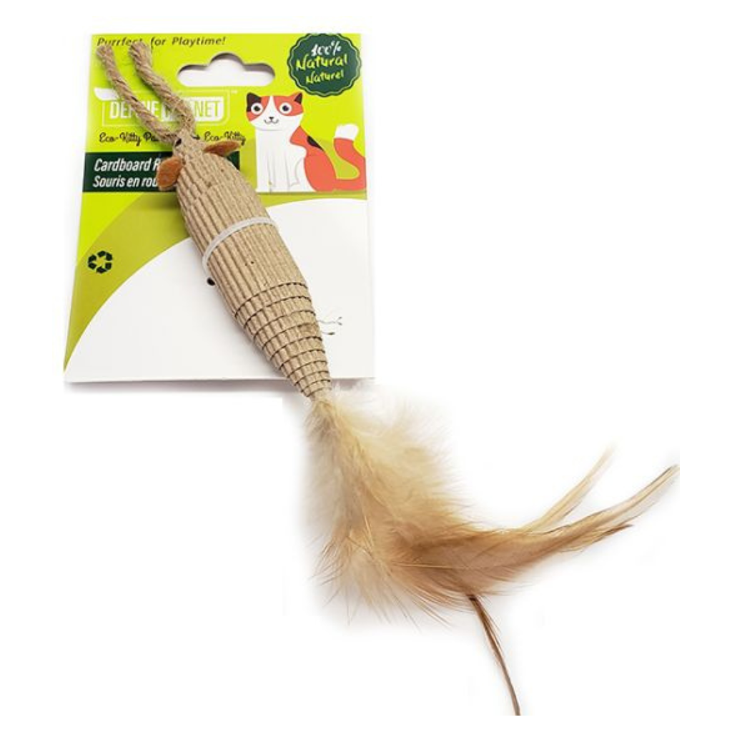 Define Planet Cardboard Roll Mouse Cat Toy