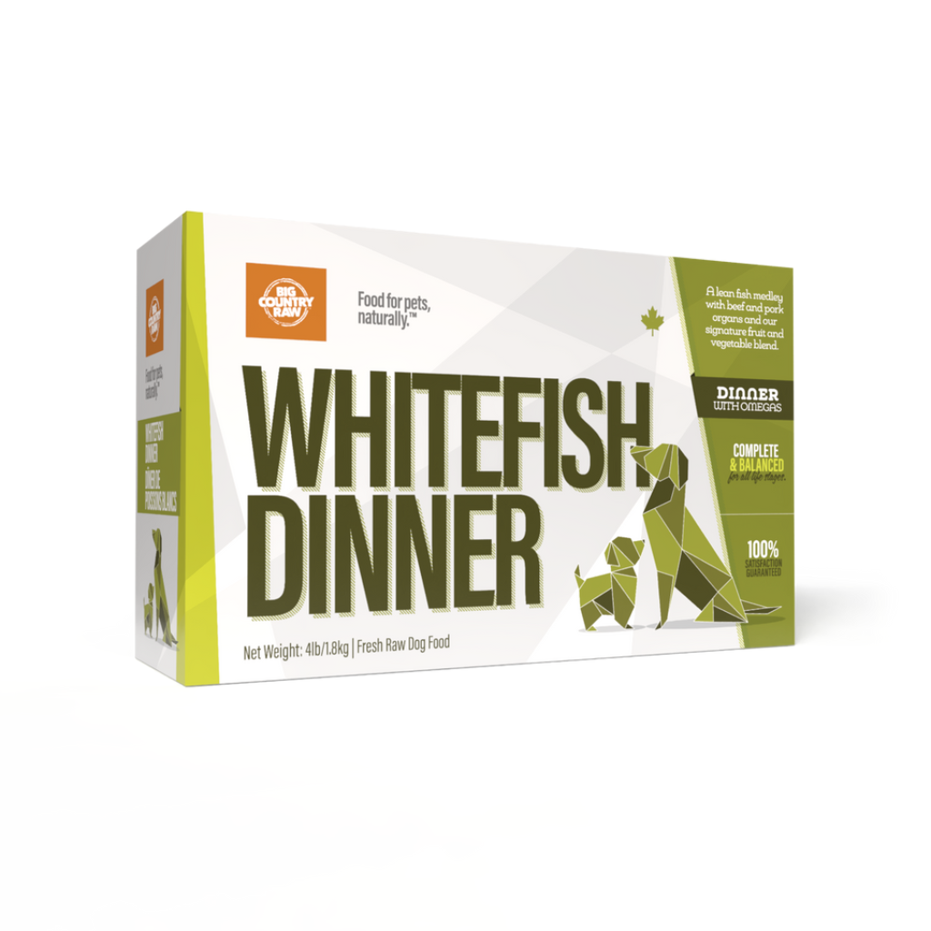 Big Country Raw Dinner - White Fish