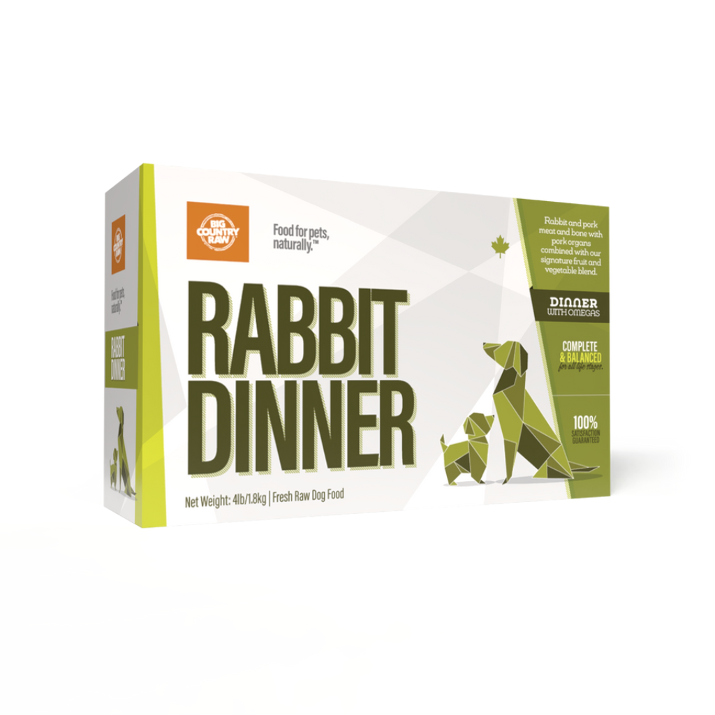 Big Country Raw Dinner - Rabbit