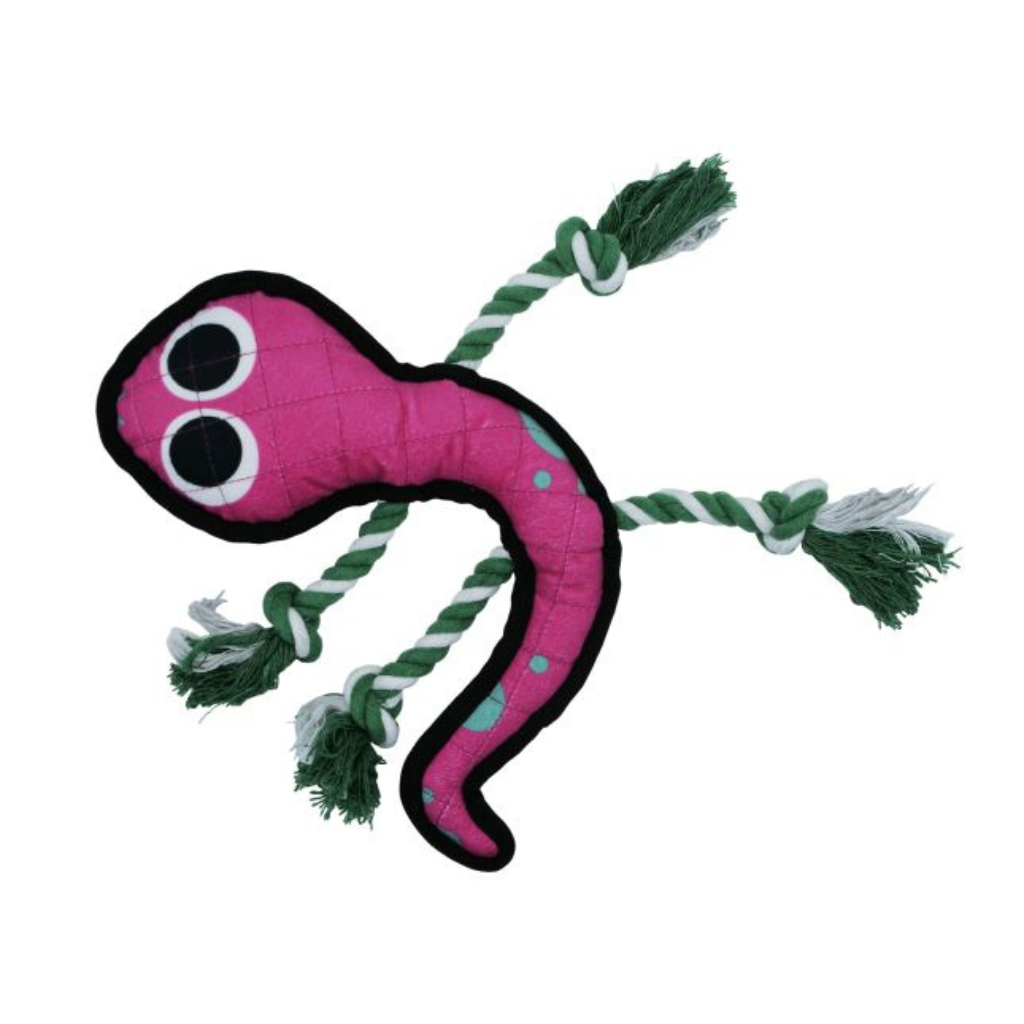 Bud'Z Colourful Salamander Plush 10" Dog Toy
