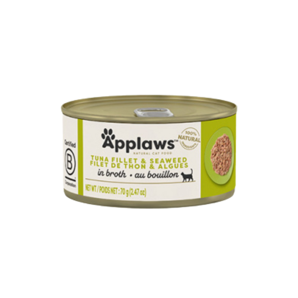 Applaws Tuna Fillet & Seaweed in Broth Wet Cat Food