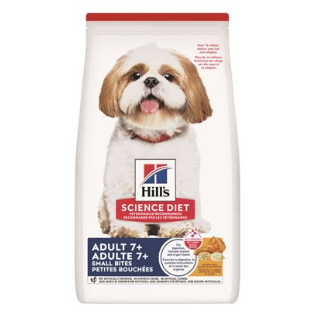 Hill's Science Diet Senior 7+ Dog Small Bites Chicken Meal Barley & Rice
