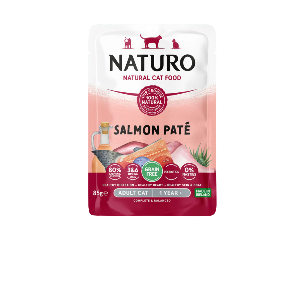 Naturo Grain Free Salmon Pate Cat Pouch