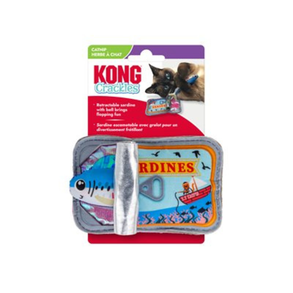 KONG Crackles Sardine Cat Toy