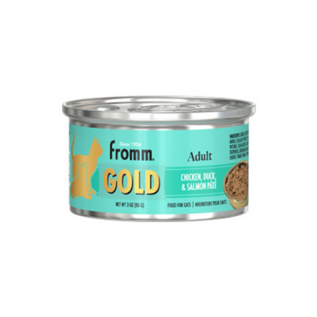 Fromm Gold Adult Chicken, Duck & Salmon Pâté Cat Can