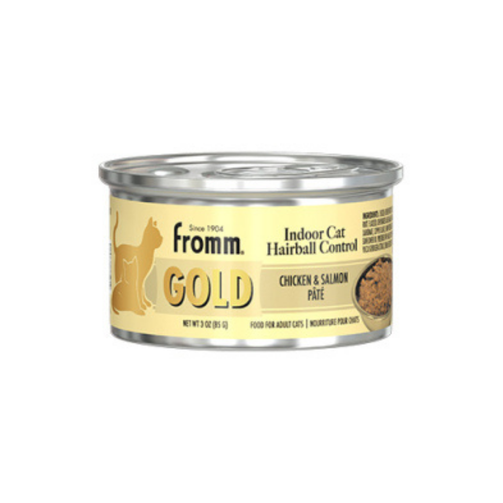 Fromm Gold Indoor Cat Chicken & Salmon Pâté Food Adult Cat Can