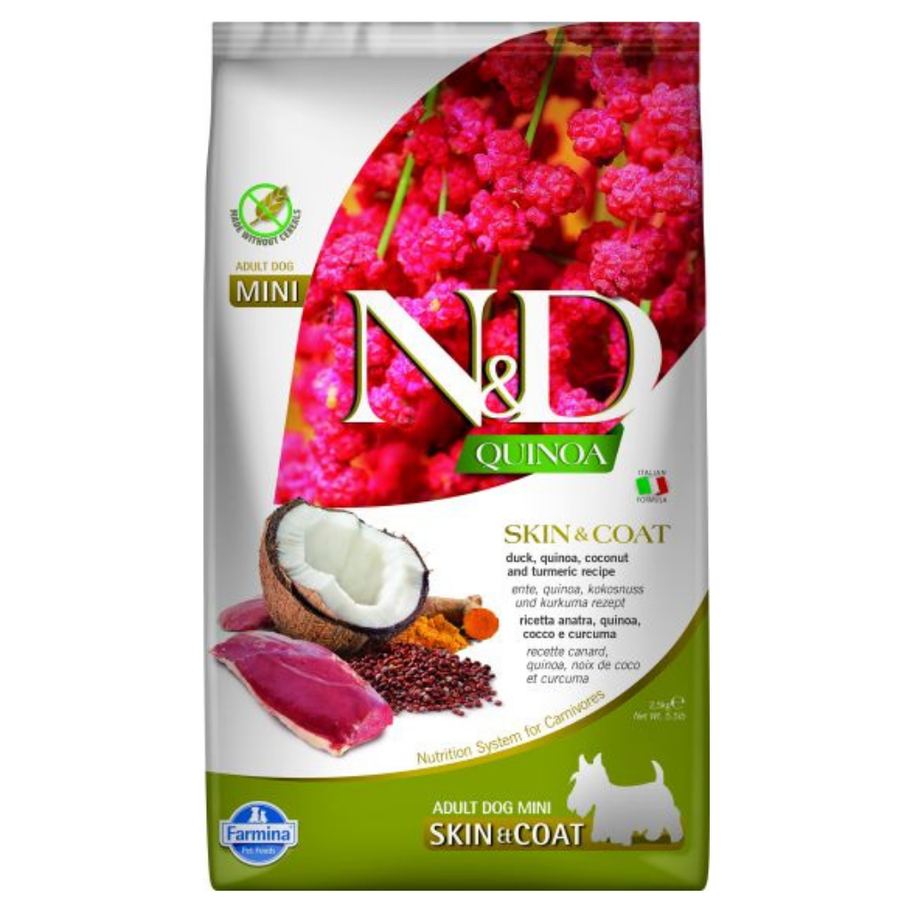 Farmina N&D Quinoa Skin & Coat Duck & Coconut Mini Dog Food