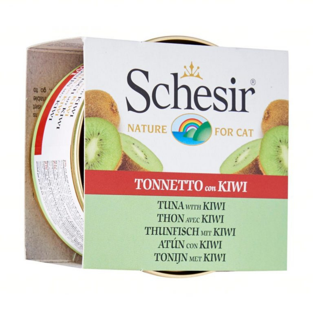 Schesir Tuna and Kiwi Canned Cat Can