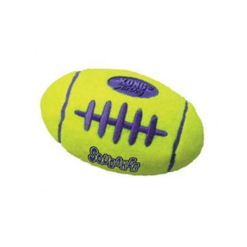KONG Air Squeaker Football Medium Dog Toy