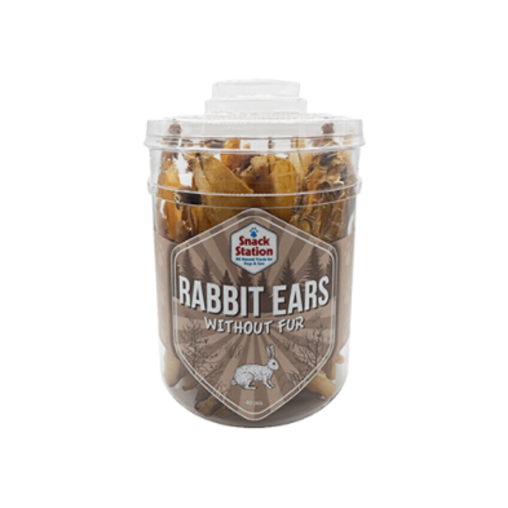 This & That Snack Station Rabbit Ears without Fur Dog Treat