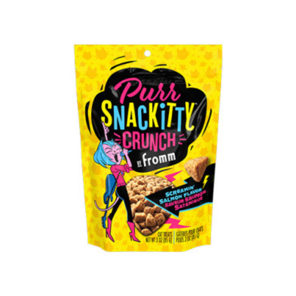 Fromm PurrSnacKitty Crunch Screamin' Salmon Flavor Cat Treat