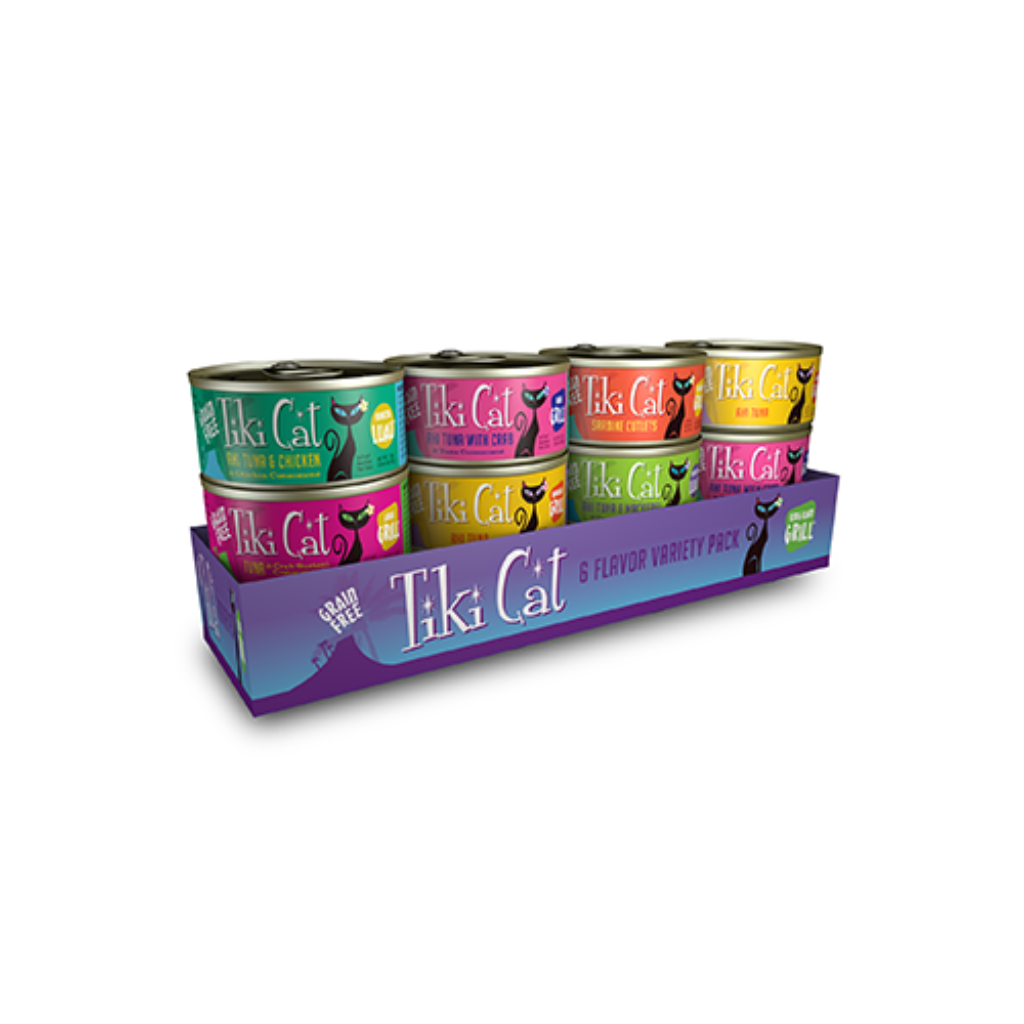 Tiki Cat Grill - King Kamehameha Variety Pack Cat Cans