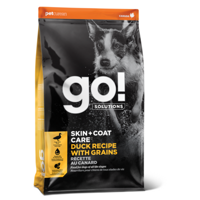 Go! Solutions Skin & Coat Duck with Grains Dog Food