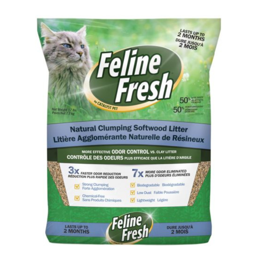 Feline Fresh Clumping Pine Cat Litter