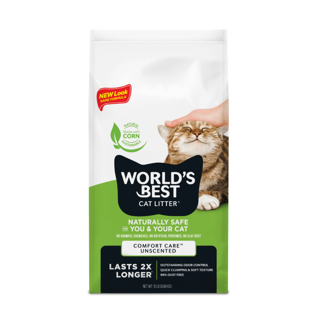 World's Best Comfort Care Unscented Cat Litter
