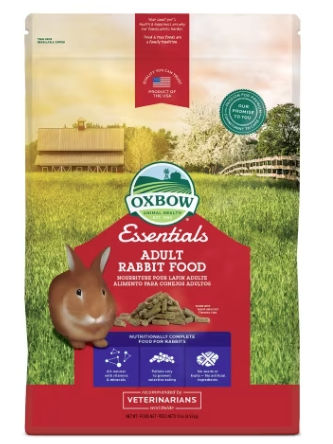 Oxbow Rabbit Food Adult 10 lbs