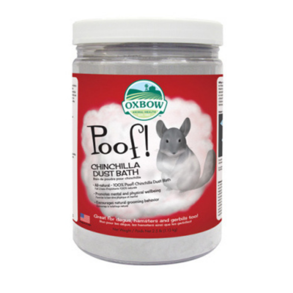 Oxbow Poof! Blue Cloud Chinchilla Dust