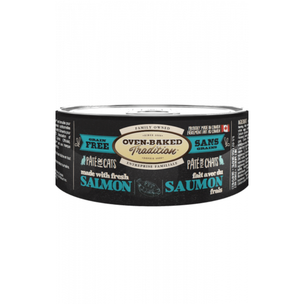 Oven-Baked Tradition Grain Free Salmon Pate Cat Can