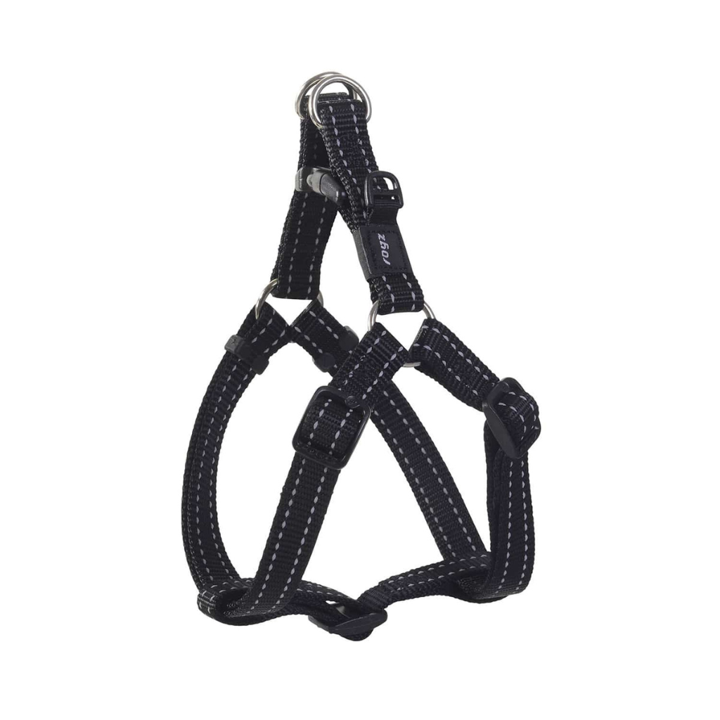 Rogz Utility Step-In Dog Harness - Black