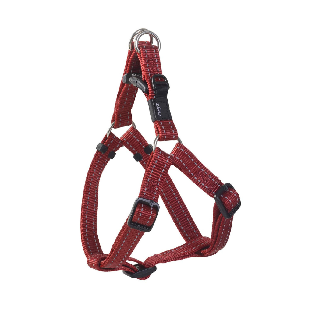 Rogz Utility Step-In Dog Harness - Red