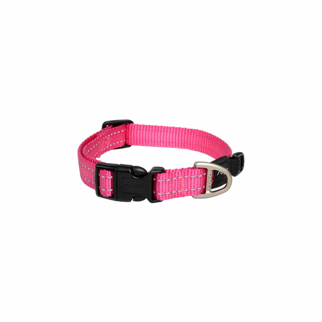 Rogz Utility Classic Dog Collar - Pink