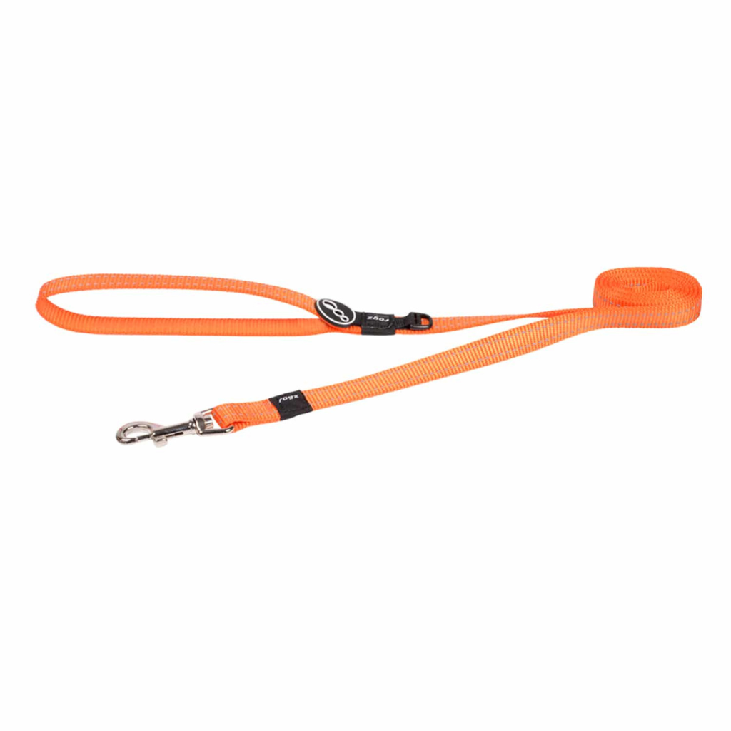 Rogz Utility Classic Dog Lead - Orange