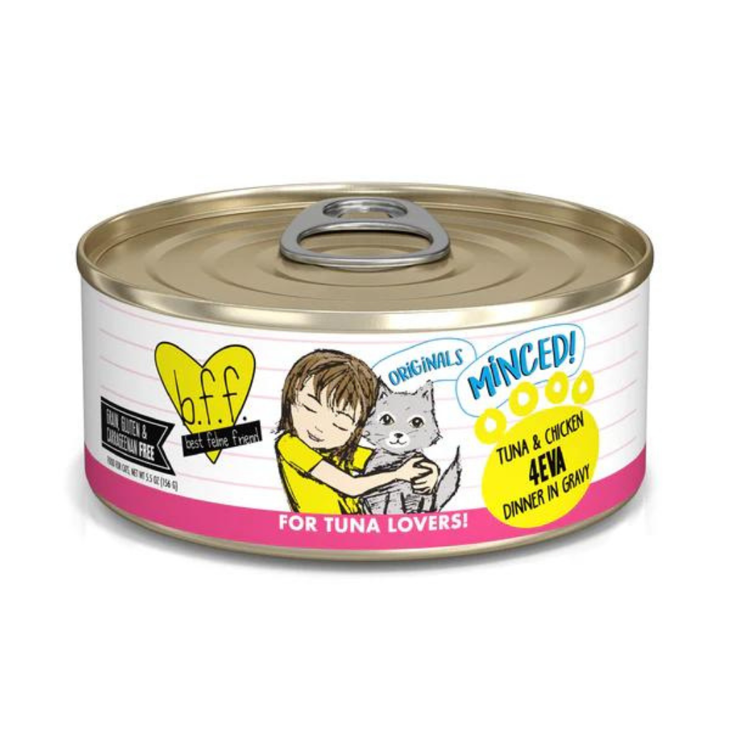Weruva BFF Minced - Tuna & Chicken 4Eva Cat Can