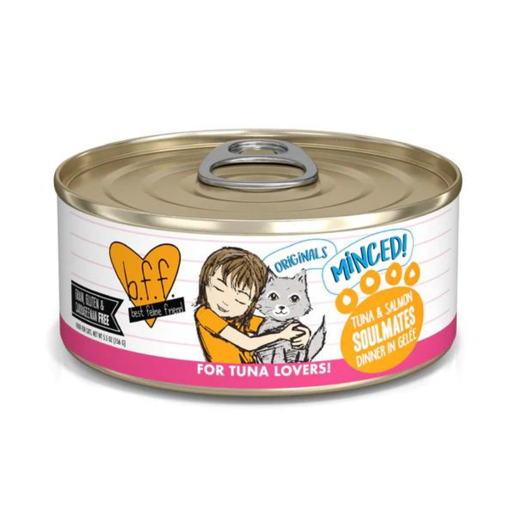 Weruva BFF Minced - Tuna & Salmon Soulmates Cat Can