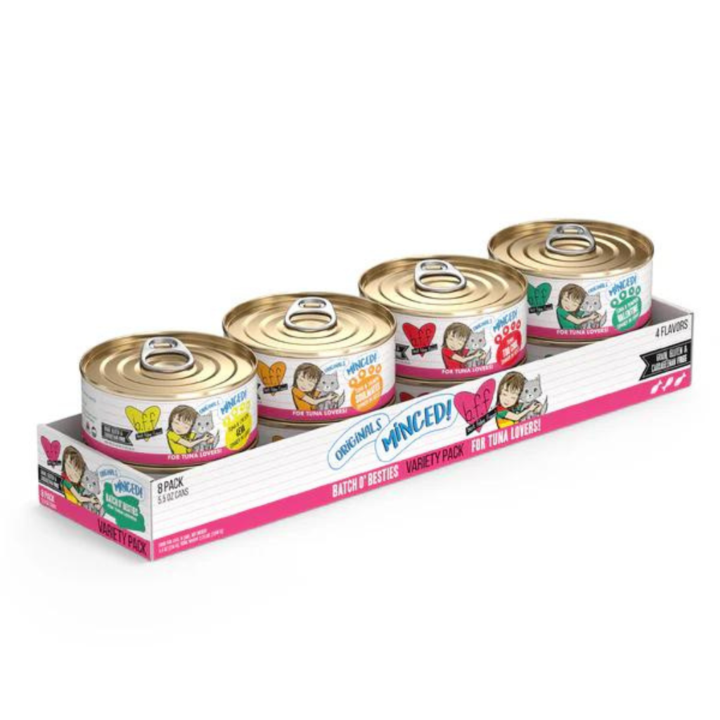 Weruva BFF Minced - Batch 'O Besties Variety Pack Cat Cans