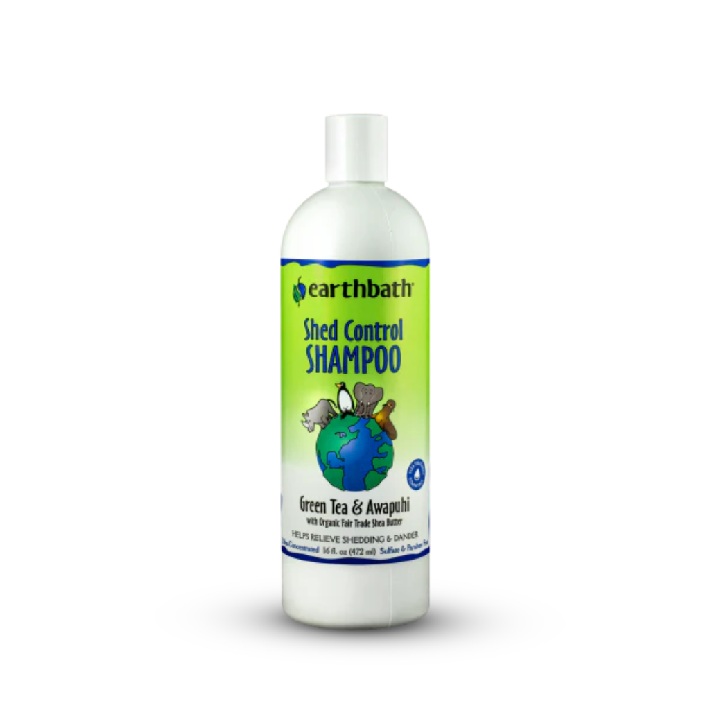Earthbath Shed Control Shampoo with Green Tea and Awapuhi