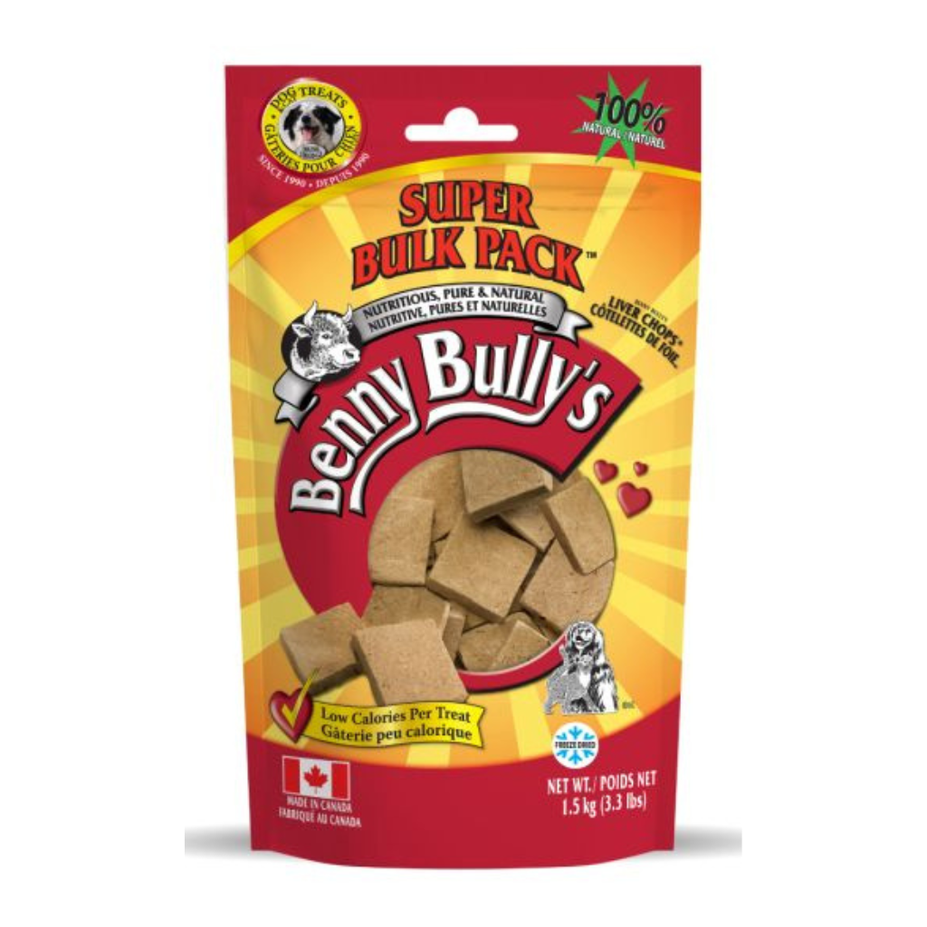 Benny Bully's Liver Chops Original Dog Treat