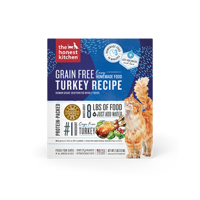 The Honest Kitchen® Grain Free Turkey Recipe Dehydrated Cat Food
