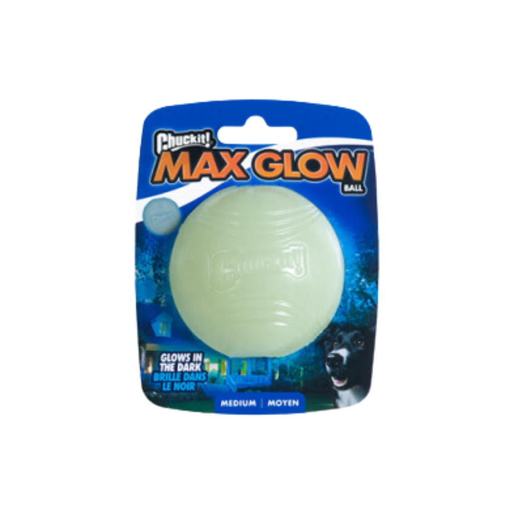 Chuckit! Max Glow Ball Medium Dog Toy