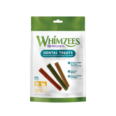 Whimzees Stix Medium Dental Chew for Dogs