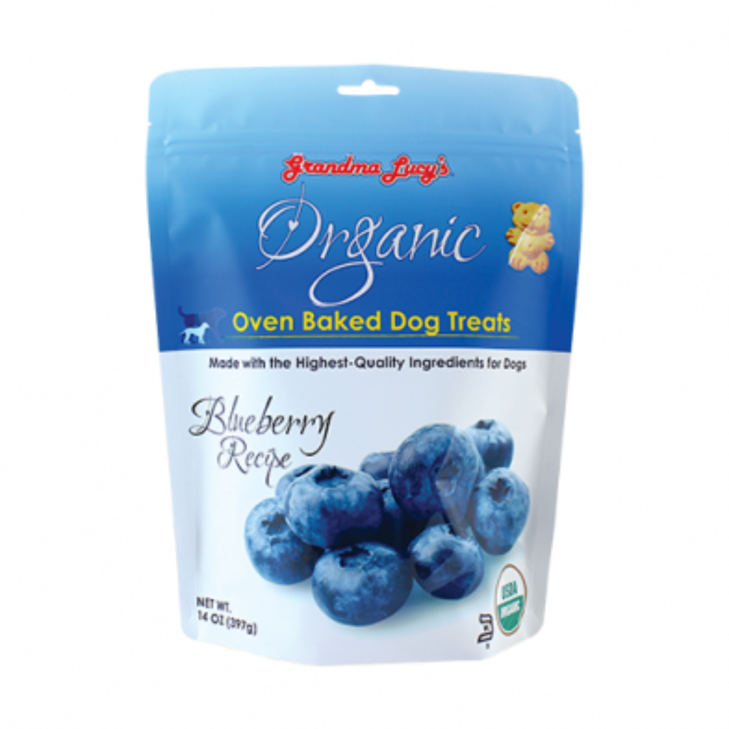 Grandma Lucy's Organic Oven Baked Blueberry Dog Treats